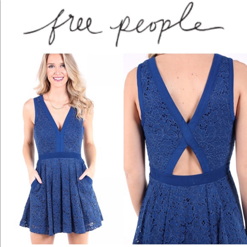 Free people Lovely in lace dress